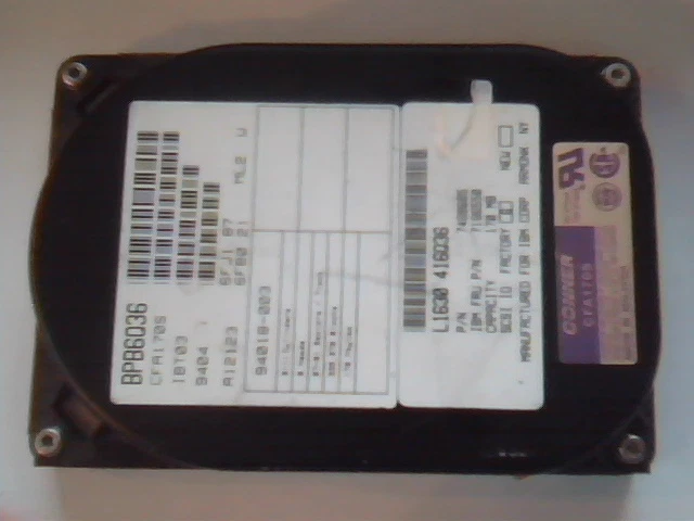 Hard Drive SCSI Conner CFA170S 50-pin 74G8685 71G6550 94018-003
