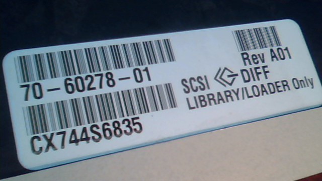Quantum DLT7000 70-60278-01 SCSI TAPE DRIVE 35/70 diff library/loader TH6XF-EG - image 3