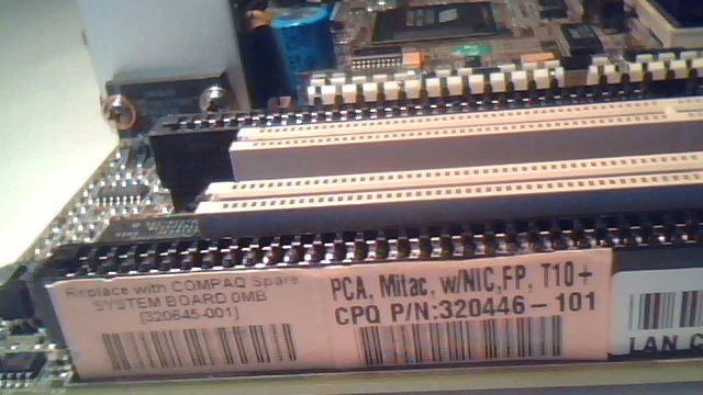 Motherboard Super Socket7 Pentium Compaq Presario 5100 320446-101 K6 2/400 ATI - image 4