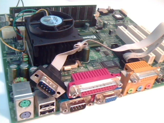 Motherboard Pentium Socket370 Aopen MX3W-L 91.88110.211 Intel 810L i810L - image 3