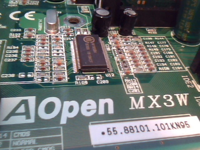 Motherboard Pentium Socket370 Aopen MX3W-L 91.88110.211 Intel 810L i810L - image 5