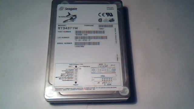 Hard Disk Drive Seagate Barracuda ST34371W 9C6006-026 68-pin 4GB 7300RPM