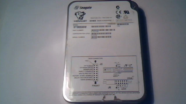 Hard Disk Drive Seagate Medalist ST36530W 9L1013-303 68-pin SCSI 6.5GB HD