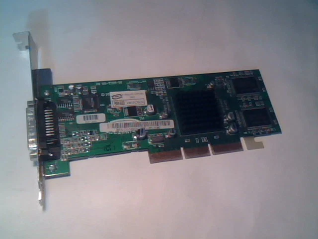 Dell 4E732 04E732 ATI Radeon 7000 32mb AGP Video Graphics Card 109-81100-00 A00