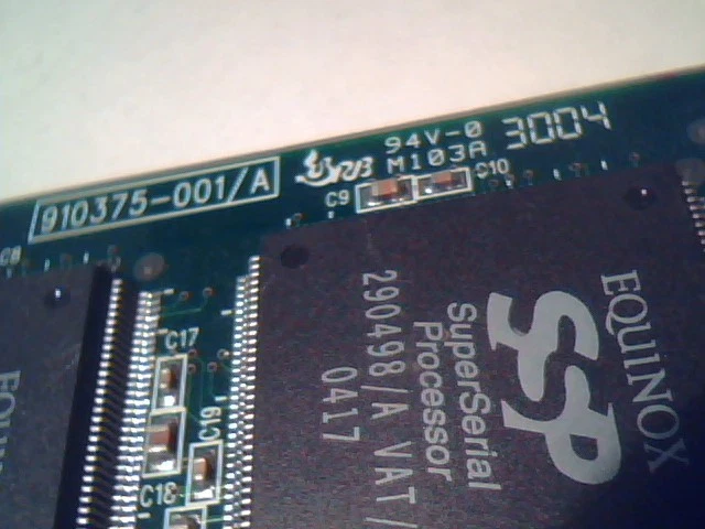 EQUINOX 950375-001 910375-001/A SST-8P/RJ, UNIV 8 PORT PCI ADAPTER -KBM - image 5