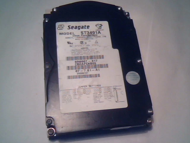 Hard Disk Drive Seagate Medalist ST3491A IDE ATA 429MB 9A6007-317 HDD