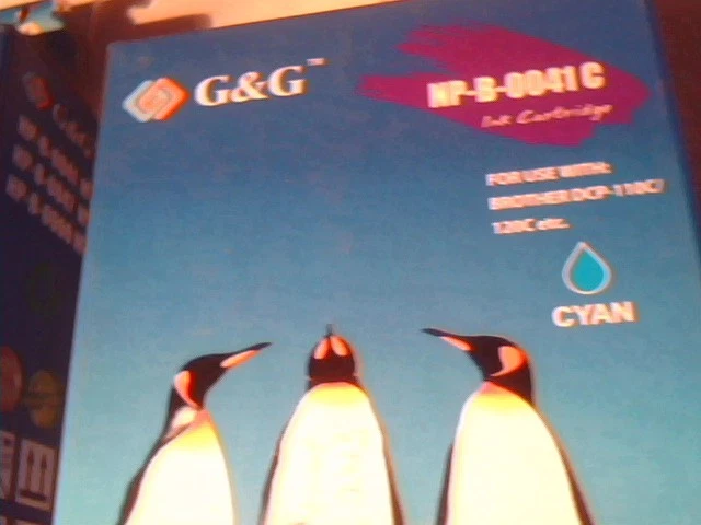 Set of G&G NP-B-0041 Color Inkjet Ink Cartridges Compatible LC-41 Brother MFC - image 4