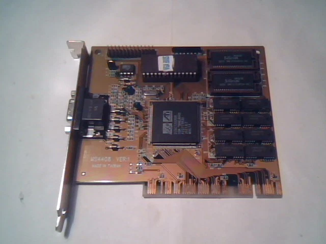 PCI Video Graphics Card MSI MS4408 ver1 w/ 2MB ATI Mach64 1996