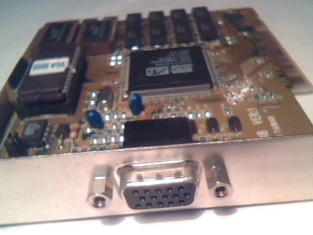 PCI Video Graphics Card MSI MS4408 ver1 w/ 2MB ATI Mach64 1996 - image 3