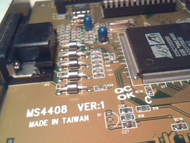 PCI Video Graphics Card MSI MS4408 ver1 w/ 2MB ATI Mach64 1996 - image 4