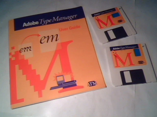 Adobe Type Manager for Macintosh V1.0 and V1.2 Upgrade 1989