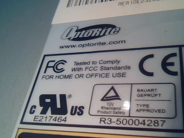 CD-ROM CD-R/RW Drive OptoRite CW4002 40x12x40X IDE ATA 40-pin ReWritable - image 5