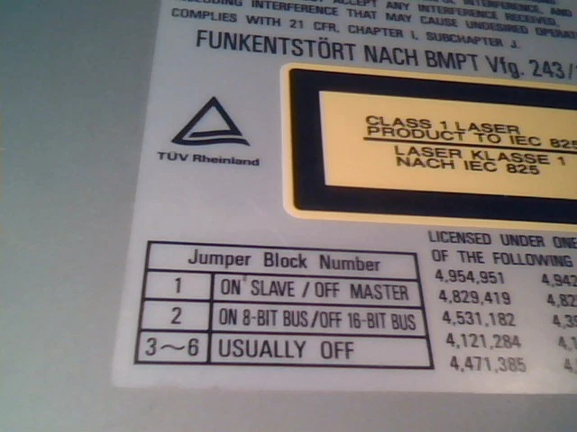 CD-ROM Drive NEC CDR-260 8-bit IDE Interface vintage 1994 - image 7