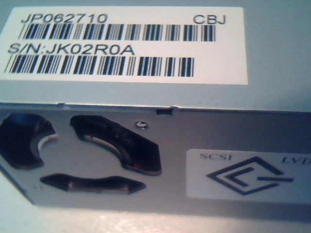 Ultrium LTO2 Tape Drive JP062710 SCSI LVD/SE 68pin CL1002 TE3200-602 DELL 0UG210 - image 5