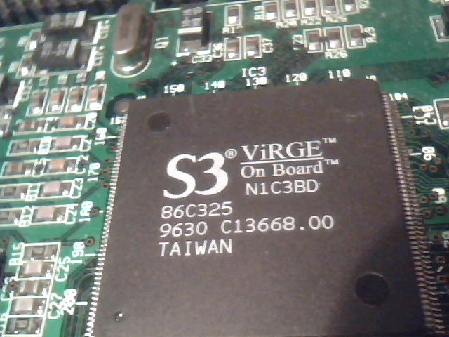 PCI Video Graphics Card 1st Gen S3 Virge Victory3D ELSA Path411 Trio64 2MB TRIOV - image 5
