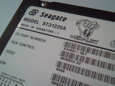 Hard Disk Drive Seagate Medalist ST31220A 9A4002-307 HD — image 2