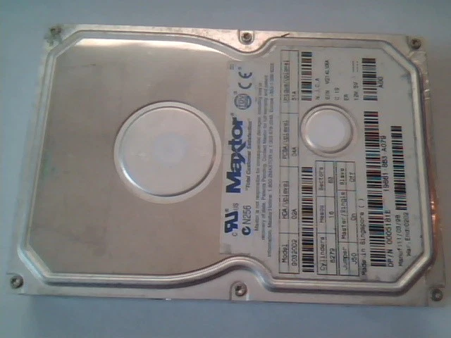 Hard Disk Drive Maxtor N256 90320D2 02A 04A 0005181E