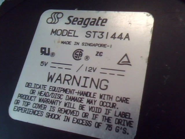 Hard Disk Drive Seagate ST3144A 911006-305 146-164-A1 - image 2