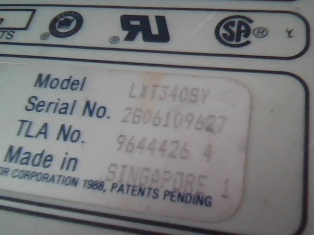 Hard Disk Drive Maxtor LXT340SY 9644426 4 B8IWD C1TT510 - image 2