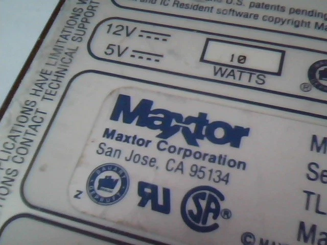 Hard Disk Drive Maxtor LXT340SY 9644426 4 B8IWD C1TT510 - image 3