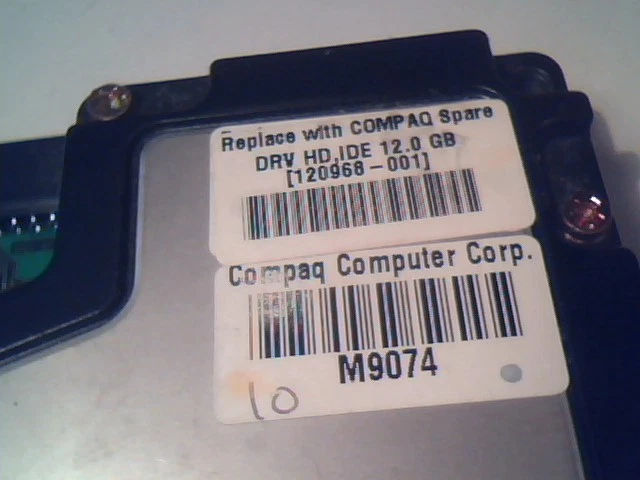 Hard Disk Drive Quantum Bigfoot TS 12.7AT 352745-001 TS12A891 IDE AT ATA 40-pin - image 5
