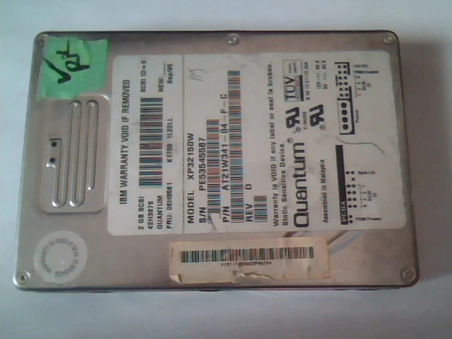 Hard Disk Drive Quantum XP32150W 42H3676 06H8561 AT21W341-04