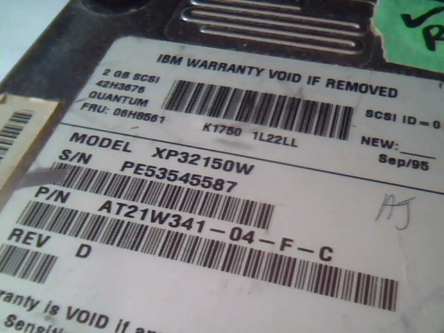 Hard Disk Drive Quantum XP32150W 42H3676 06H8561 AT21W341-04 - image 2