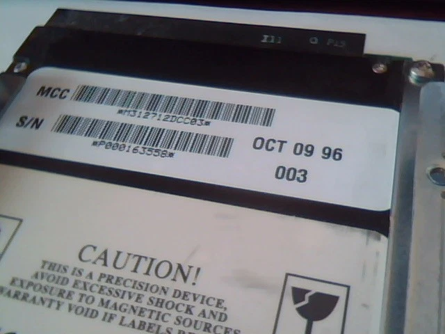 Hard Disk Drive Palladium P1200-2AF M312712DCC03 1.2GB - image 4