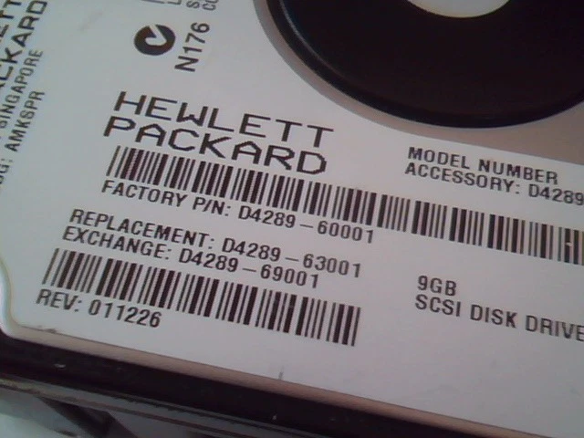 Hard Disk Drive SCSI Hewlett Packard ST19171WC 9E0005-040 HP - image 3