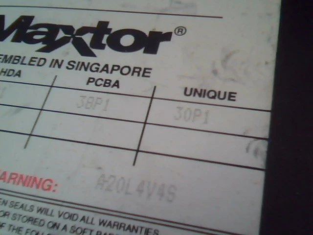 Hard Disk Drive Maxtor 7120AT 22P1 38P1 A20EN46S 120MB - image 3