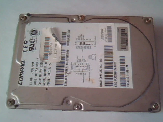Hard Disk Drive Compaq 339506-B21 HB00441AA2 SCSI 387113-001