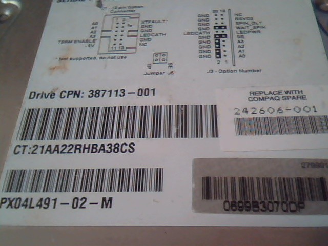 Hard Disk Drive Compaq 339506-B21 HB00441AA2 SCSI 387113-001 - image 3