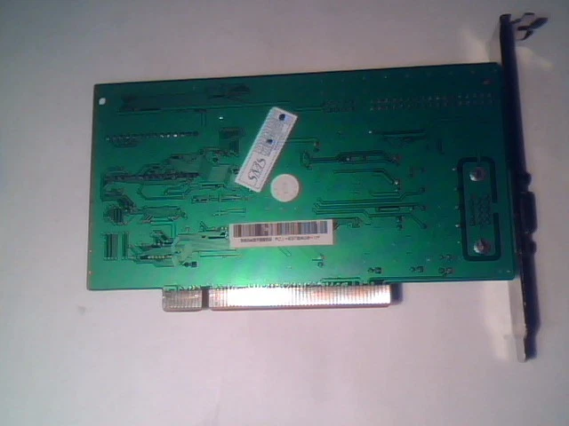 PCI Video Graphics Card PCI-S3T64V2-1M S3 Trio64V2/DX 1MB LPB Feature Connector - image 2