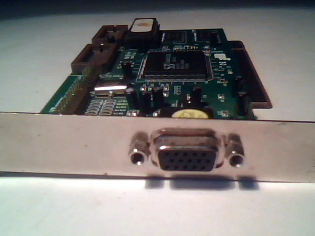 PCI Video Graphics Card PCI-S3T64V2-1M S3 Trio64V2/DX 1MB LPB Feature Connector - image 3