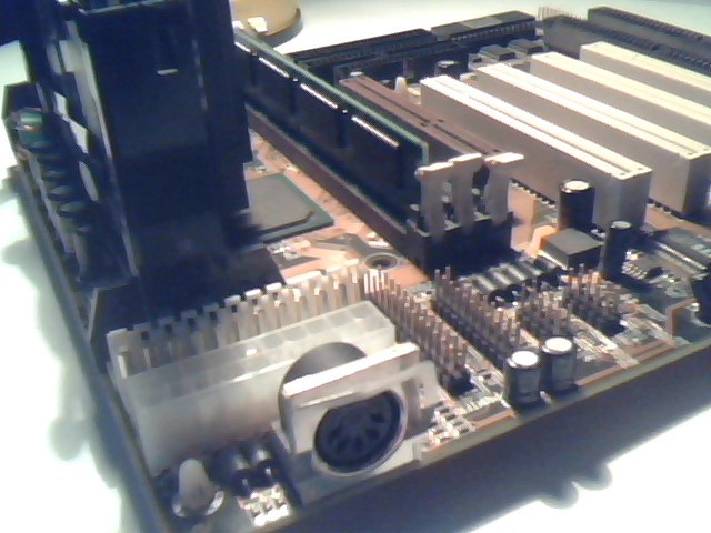 Pentium Motherboard P2 Slot1 Zida Tomato 6DLX BabyAT ATX AGP ISA Intel 440LX CPU - image 2