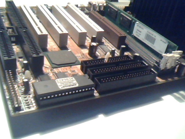 Pentium Motherboard P2 Slot1 Zida Tomato 6DLX BabyAT ATX AGP ISA Intel 440LX CPU - image 4