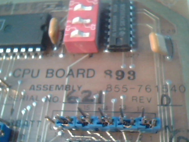 Vintage Multibus I 8085 CPU Card 855-761540 1984 from S100 era - image 3
