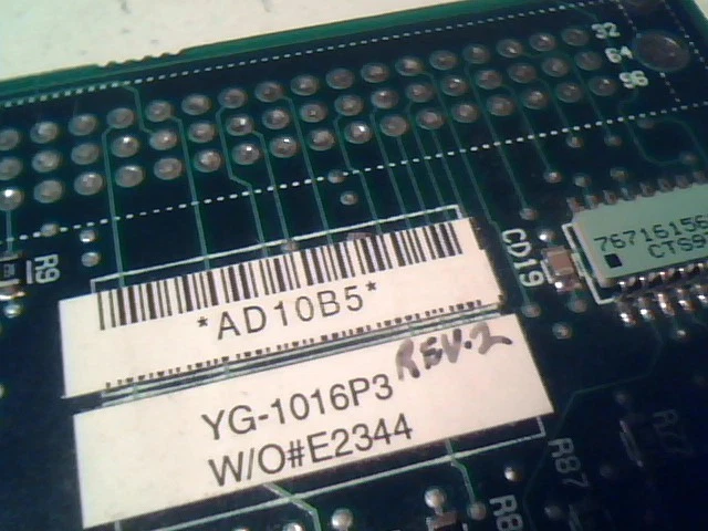 ACT Networks SDM-9400 NetPerformer -- Ethernet Card YG-1016P3 IFR02 Presticom - image 2