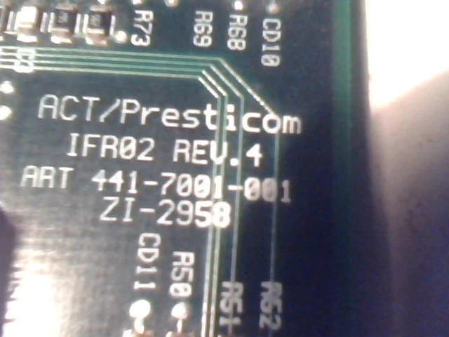 ACT Networks SDM-9400 NetPerformer -- Ethernet Card YG-1016P3 IFR02 Presticom - image 3
