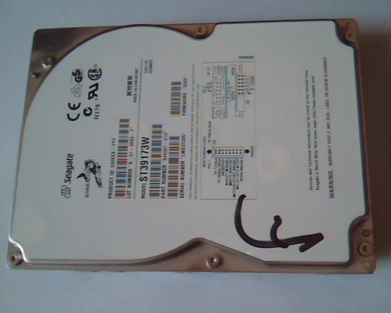 Hard Disk Drive SCSI Seagate Barracuda ST39173W A-01-9933-7 9J4007-010 6244