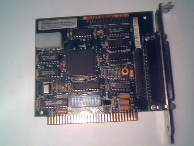 Irwin 4100 Tape Controller Card vintage 8-bit ISA Board 34-pin floppy NEC N82077 - image 2