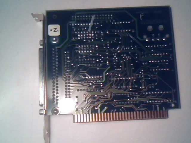 Irwin 4100 Tape Controller Card vintage 8-bit ISA Board 34-pin floppy NEC N82077 - image 3