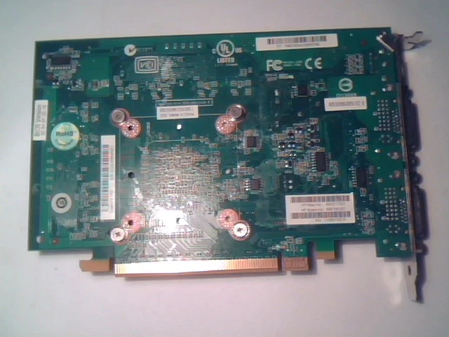 HP NVIDIA QuadroFX 1700 454317-001 512MB DUAL DVI PCIE VIDEO CARD 456135-001 - image 2