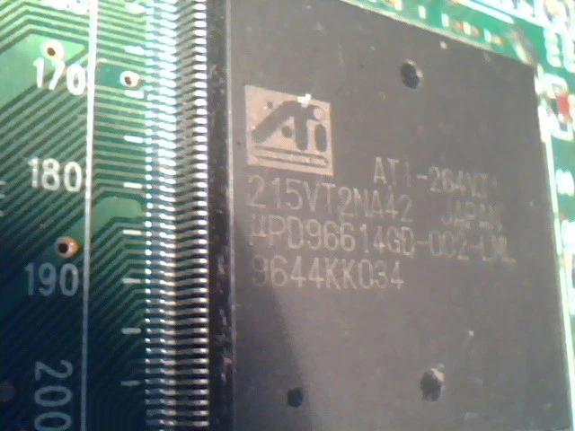 ATI Mach64 PCI 1MB VGA video graphics card 109-34000-10 264VT 215VT2NA42 - image 8