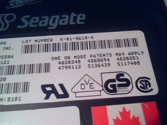 SCSI Hard Disk Drive Seagate 68-pin ST32550W 9B0003-121 RZ28C-W DEC Digital - image 5