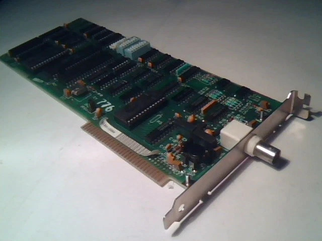 Vintage 1983 IBM Personal Computer Cluster Adapter 1501403, 8-bit ISA PC 5150