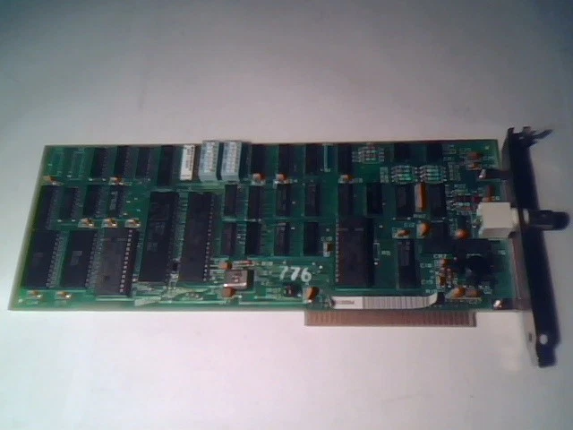 Vintage 1983 IBM Personal Computer Cluster Adapter 1501403, 8-bit ISA PC 5150 - image 2
