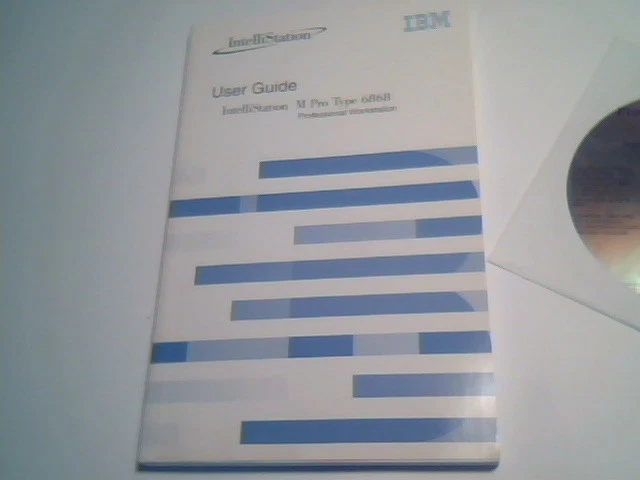 IBM Intellistation M Pro Type 6868 Professional Workstation User Guide