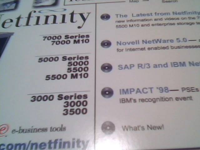 Vintage IBM Netfinity Manuals and CDs from 1998/1999 ServerRAID Tivoli - image 9