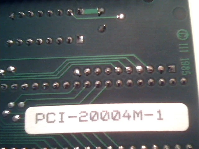 III Intelligent Instrumentation PCI System 2000 Carrier Board ISA PCI2000-4M-1 - image 11